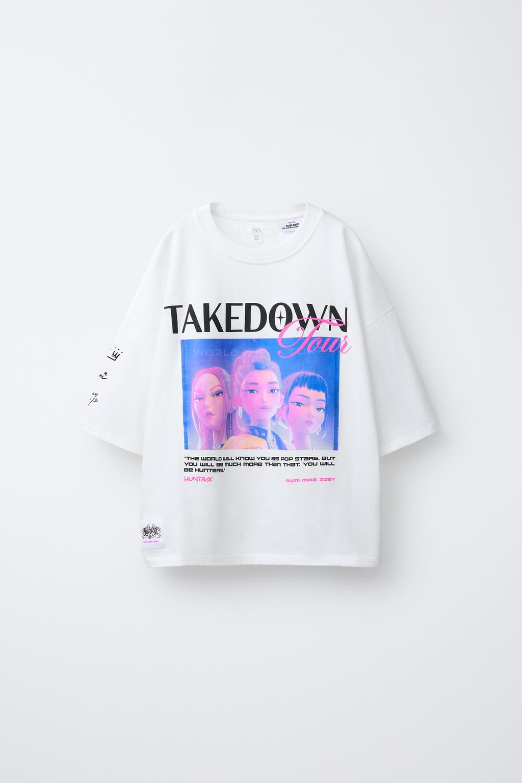 ФУТБОЛКА KPOP DEMON HUNTERS™ NETFLIX © С ПРИНТОМ