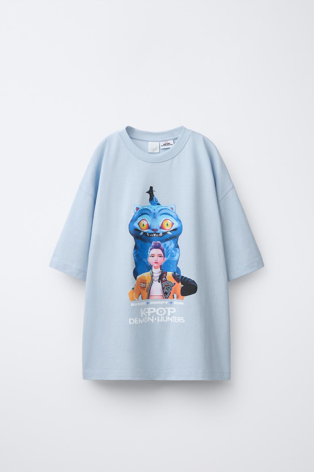 ФУТБОЛКА С ПРИНТОМ KPOP DEMON HUNTERS™ NETFLIX ©