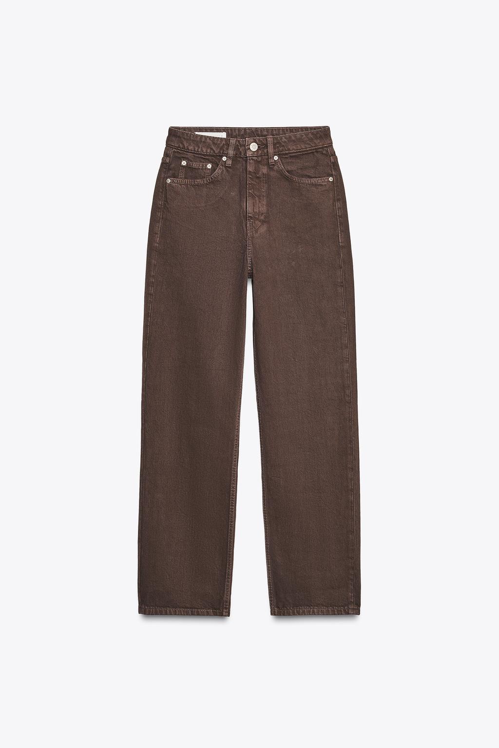 ДЖИНСЫ TRF MOM FIT С ВЫСОКОЙ ПОСАДКОЙ