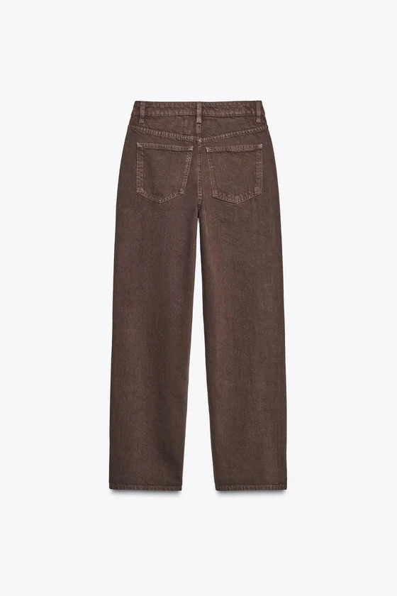 ДЖИНСЫ TRF MOM FIT С ВЫСОКОЙ ПОСАДКОЙ
