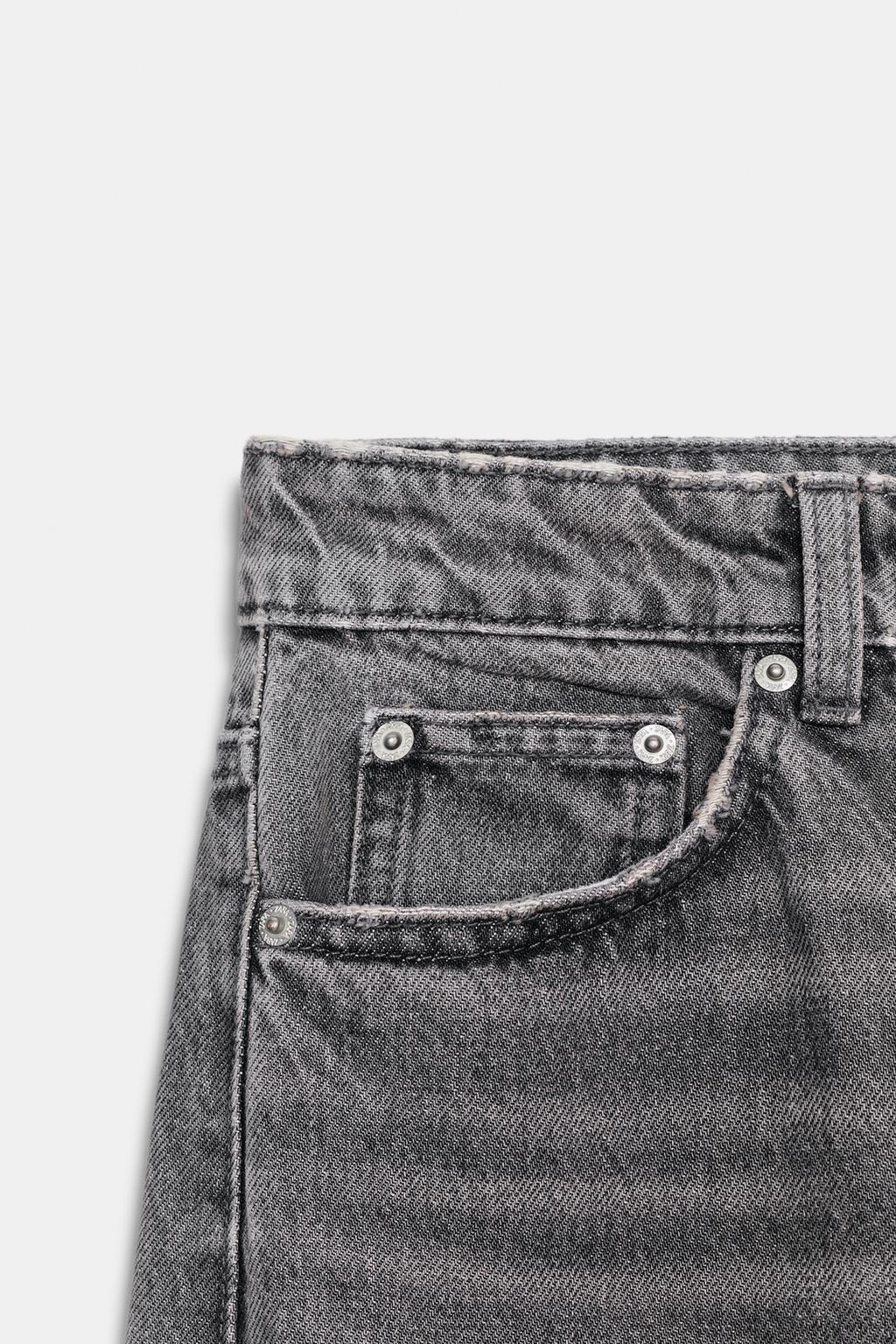 ДЖИНСЫ TRF MOM FIT С ВЫСОКОЙ ПОСАДКОЙ