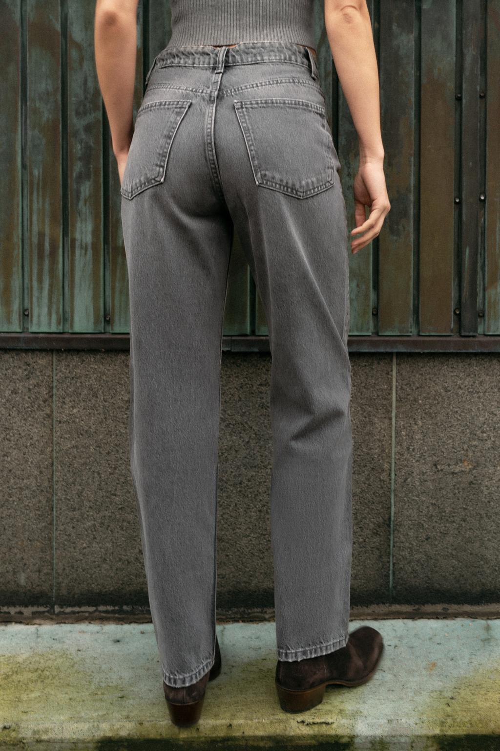 ДЖИНСЫ TRF MOM FIT С ВЫСОКОЙ ПОСАДКОЙ