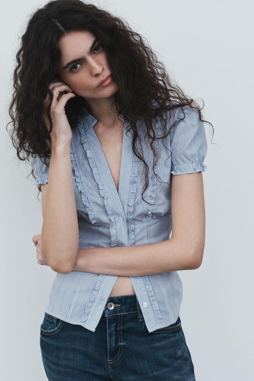 ДЖИНСЫ TRF BOOTCUT С НИЗКОЙ ПОСАДКОЙ