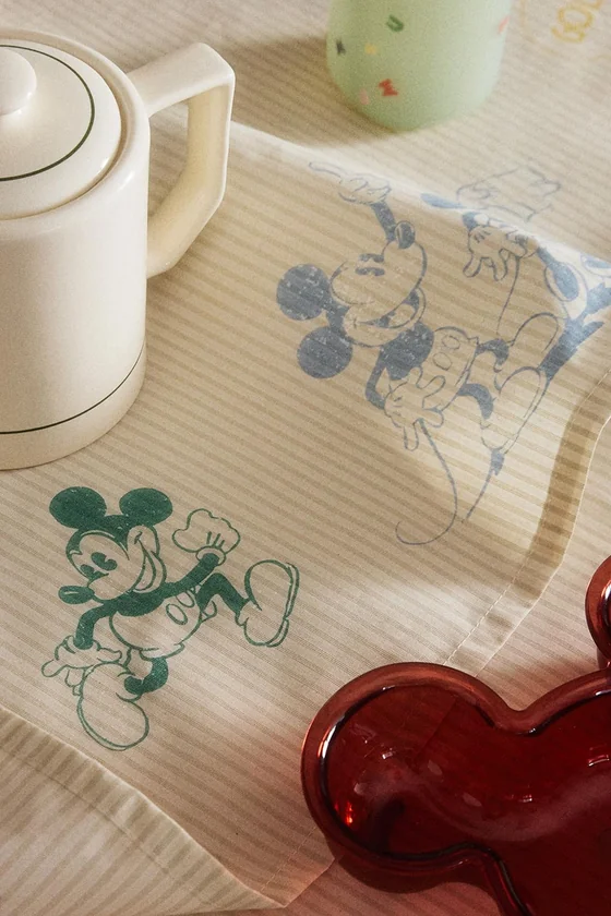 Детский столовый скатерть mickey & minnie ©disney из хлопка