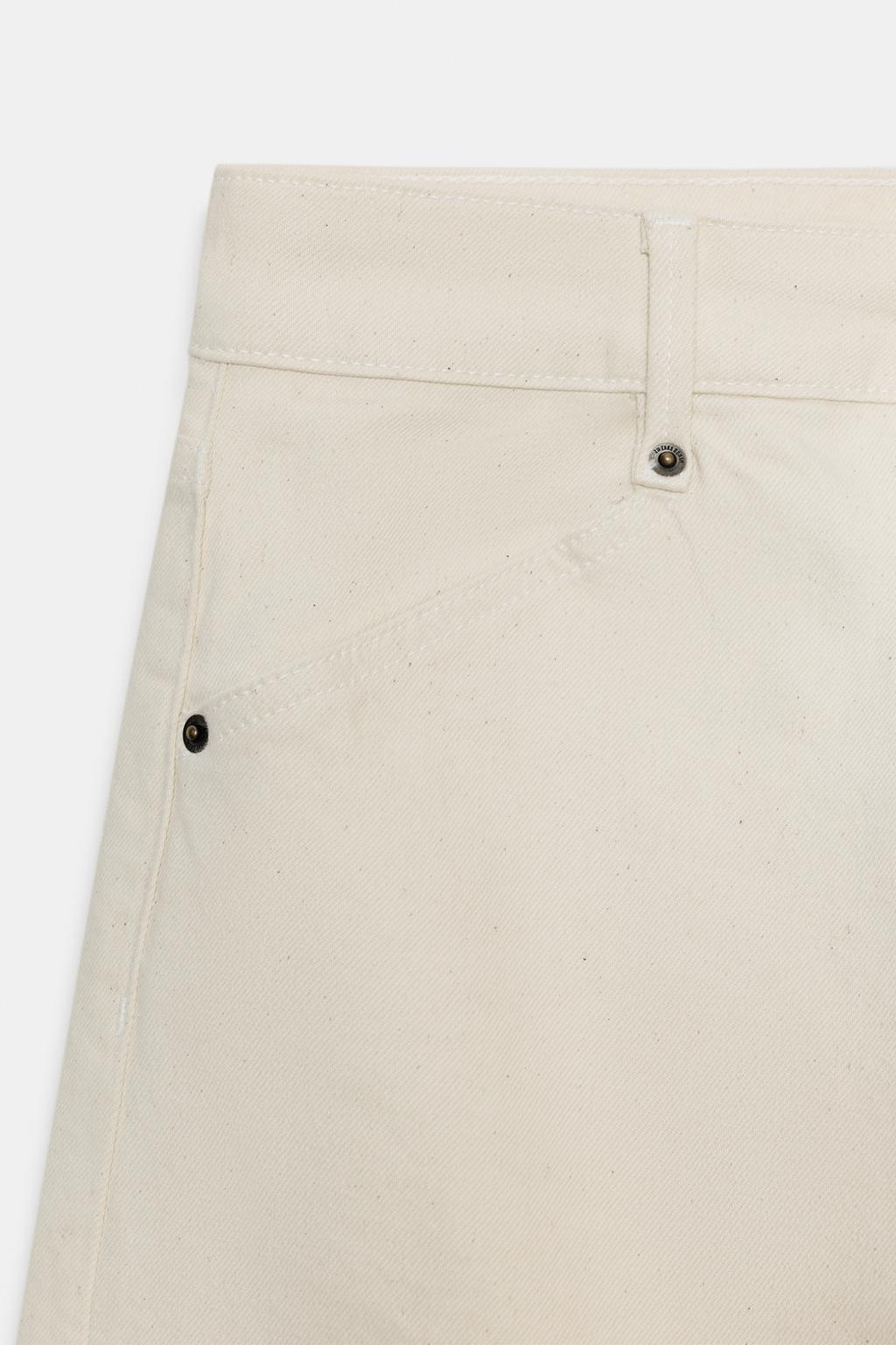 ДЖИНСЫ WIDE LEG С ВЫСОКОЙ ПОСАДКОЙ — ZW COLLECTION