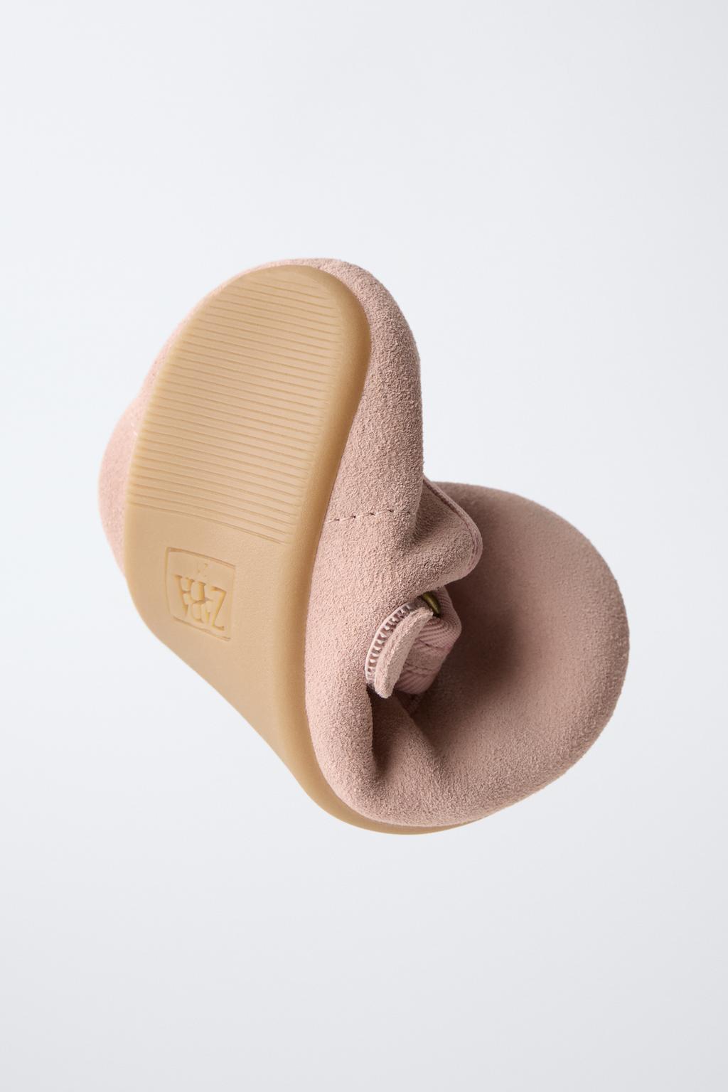 Балетки из натуральной кожи barefoot