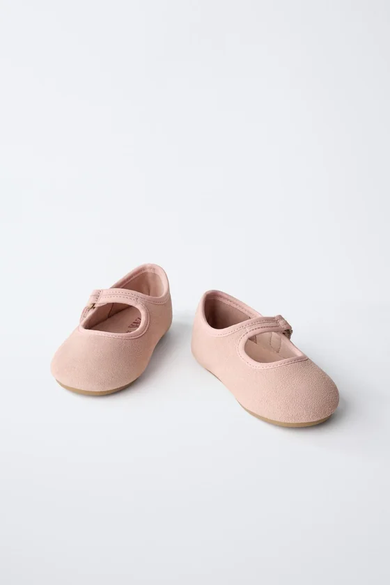 Балетки из натуральной кожи barefoot