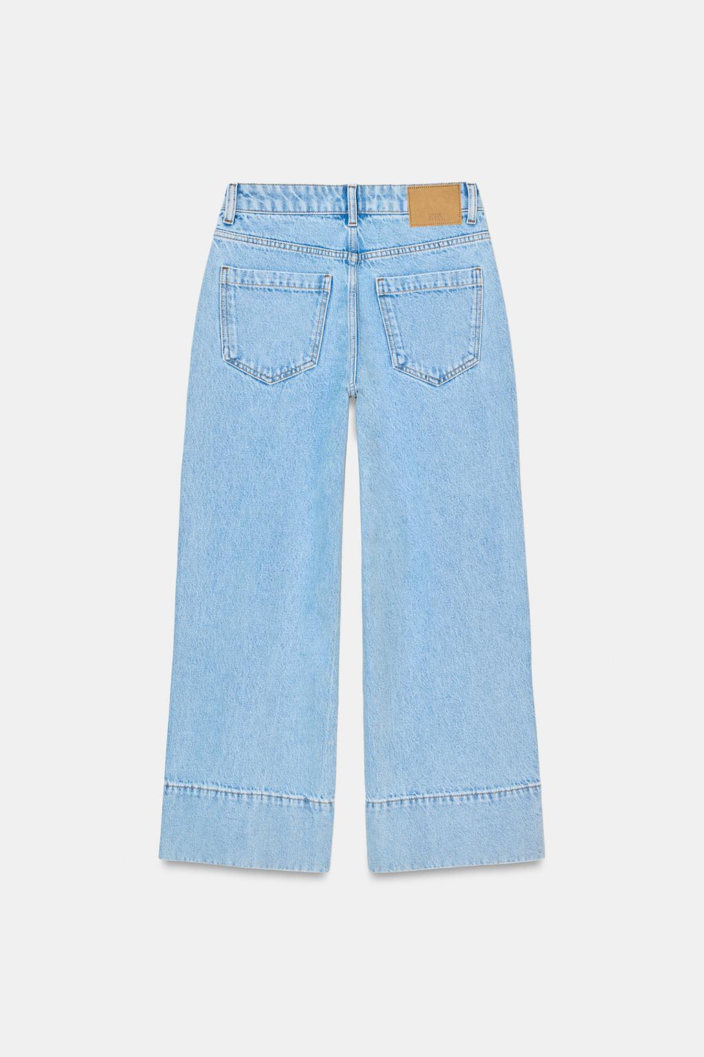 ДЖИНСЫ Z1975 WIDE-LEG CROPPED С ВЫСОКОЙ ПОСАДКОЙ