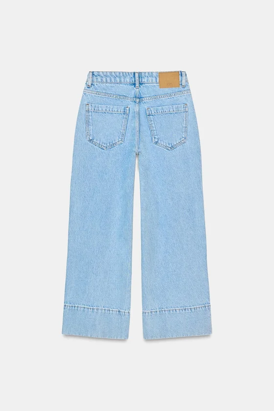 ДЖИНСЫ Z1975 WIDE-LEG CROPPED С ВЫСОКОЙ ПОСАДКОЙ