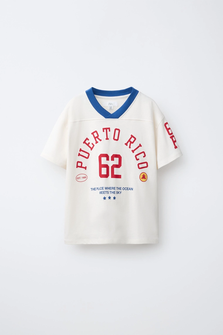 Футболка с лозунгом varsity