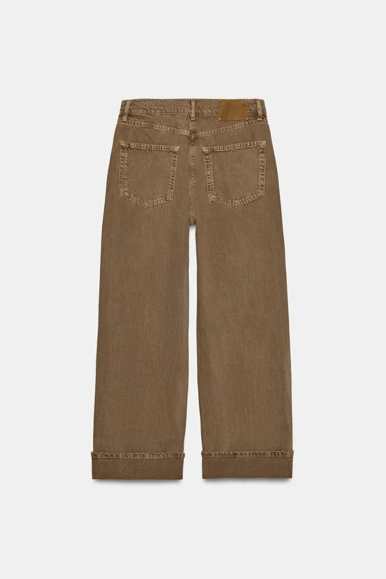 ДЖИНСЫ BAGGY СО СРЕДНЕЙ ПОСАДКОЙ — ZW COLLECTION
