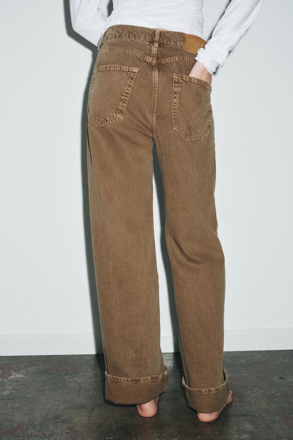 ДЖИНСЫ BAGGY СО СРЕДНЕЙ ПОСАДКОЙ — ZW COLLECTION