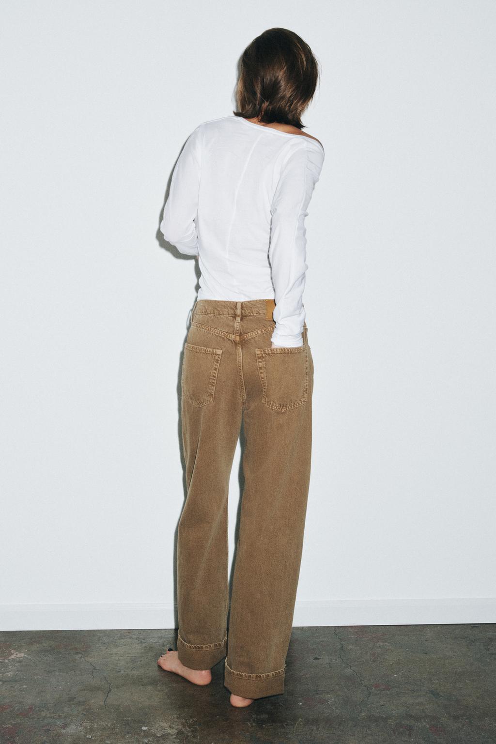 ДЖИНСЫ BAGGY СО СРЕДНЕЙ ПОСАДКОЙ — ZW COLLECTION