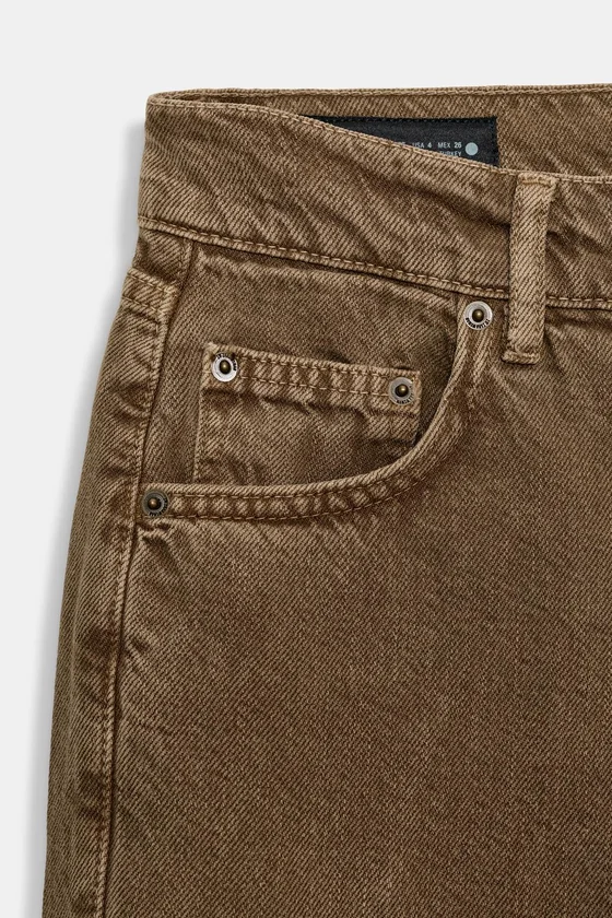 ДЖИНСЫ BAGGY СО СРЕДНЕЙ ПОСАДКОЙ — ZW COLLECTION