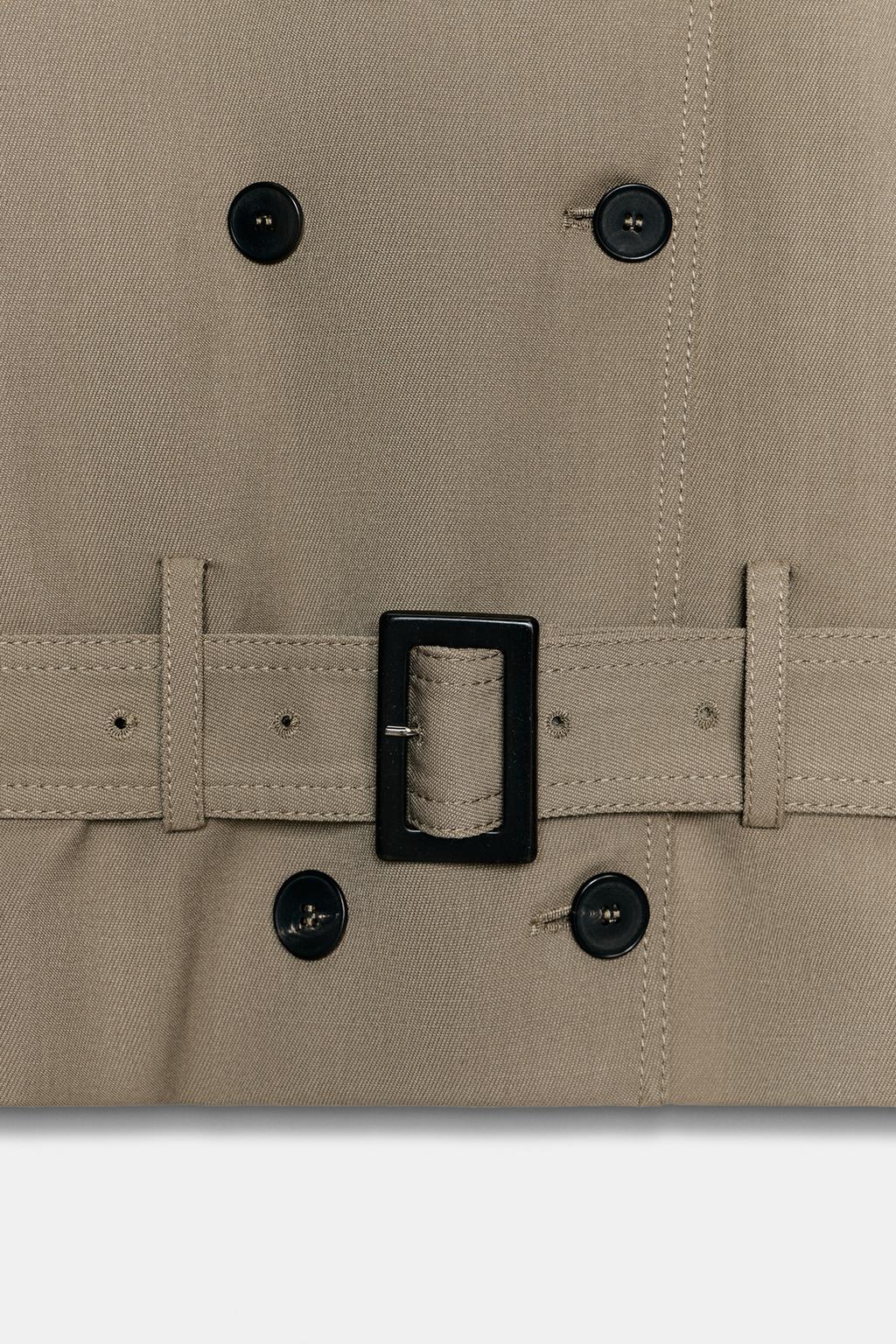 ЖАКЕТ СВОБОДНОГО КРОЯ С ПОЯСОМ — ZW COLLECTION