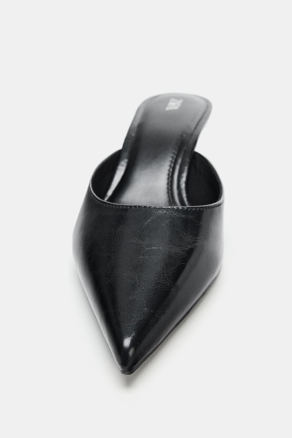 ТУФЛИ-МЮЛИ С ОТКРЫТОЙ ПЯТКОЙ