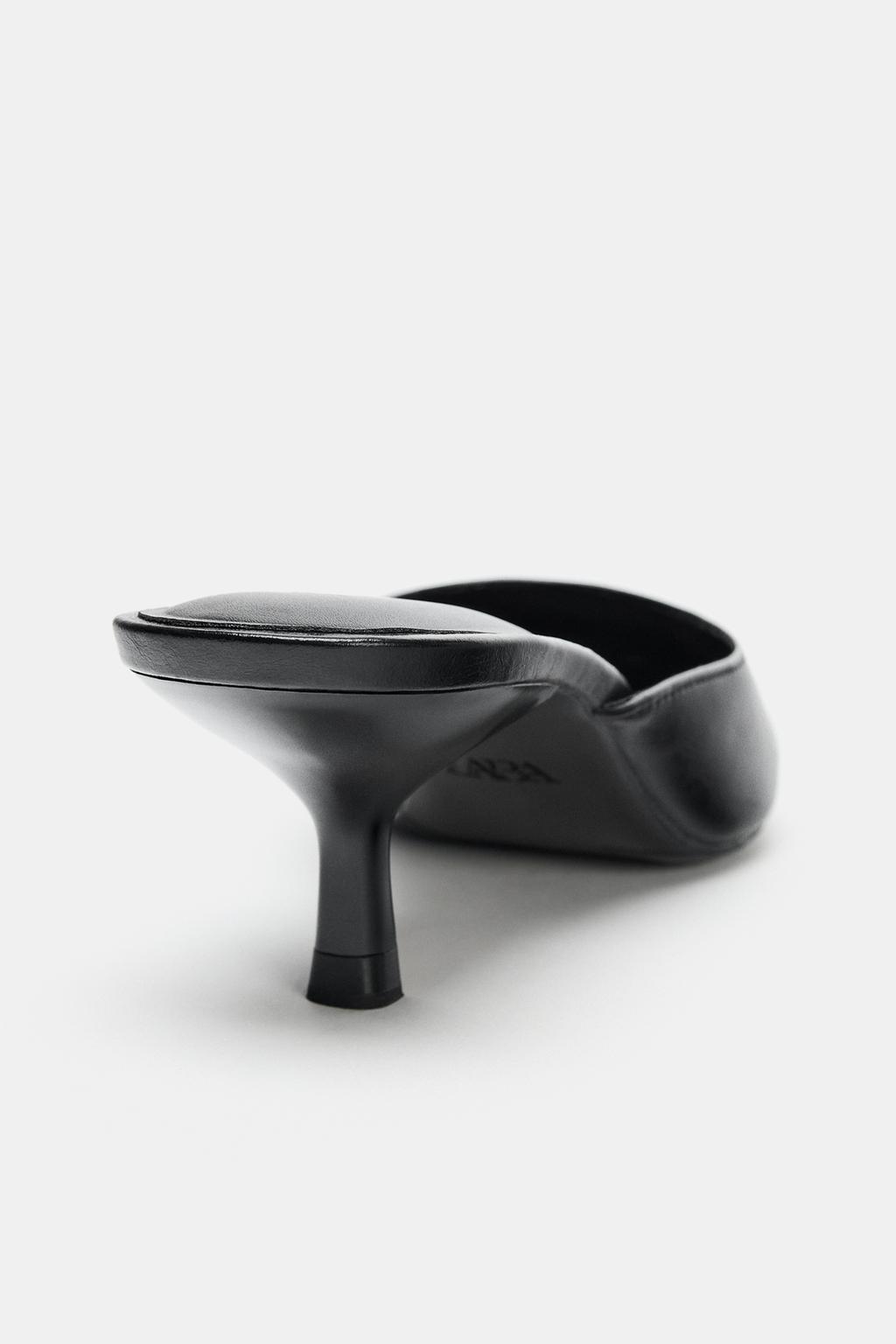 ТУФЛИ-МЮЛИ С ОТКРЫТОЙ ПЯТКОЙ