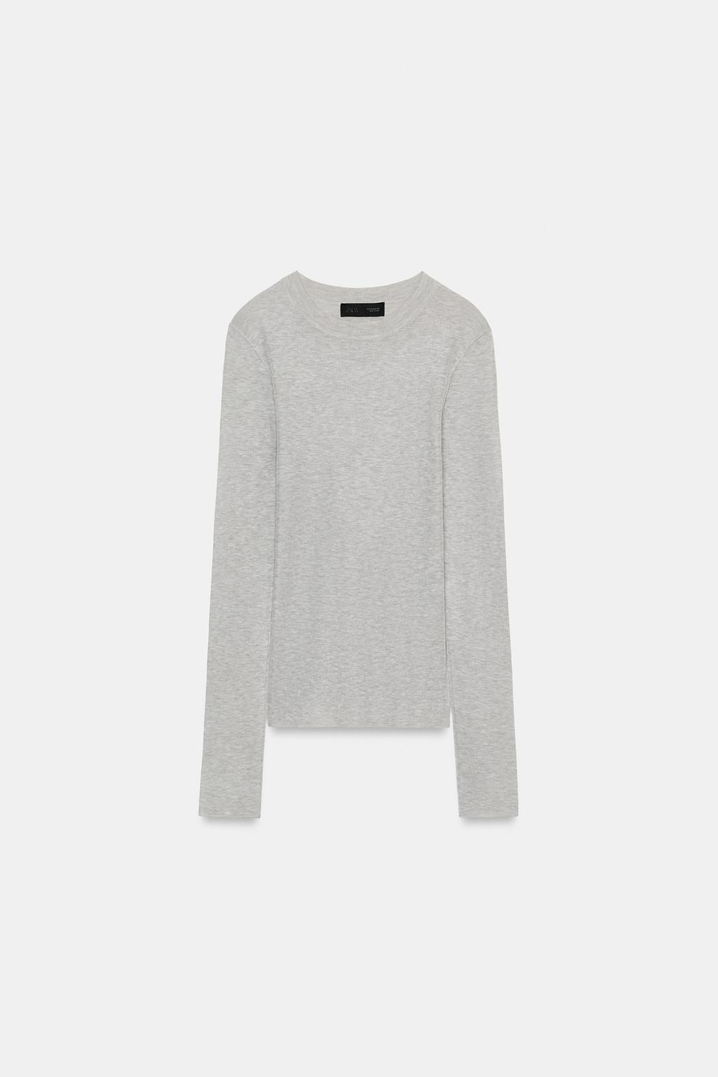 ПОЛУПРОЗРАЧНЫЙ ТРИКОТАЖНЫЙ ТОП