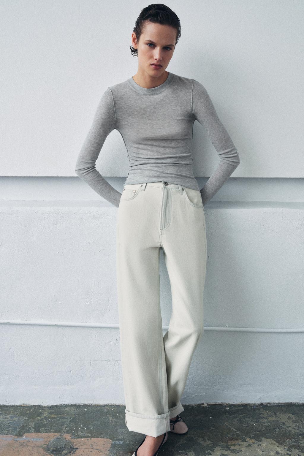 ПОЛУПРОЗРАЧНЫЙ ТРИКОТАЖНЫЙ ТОП