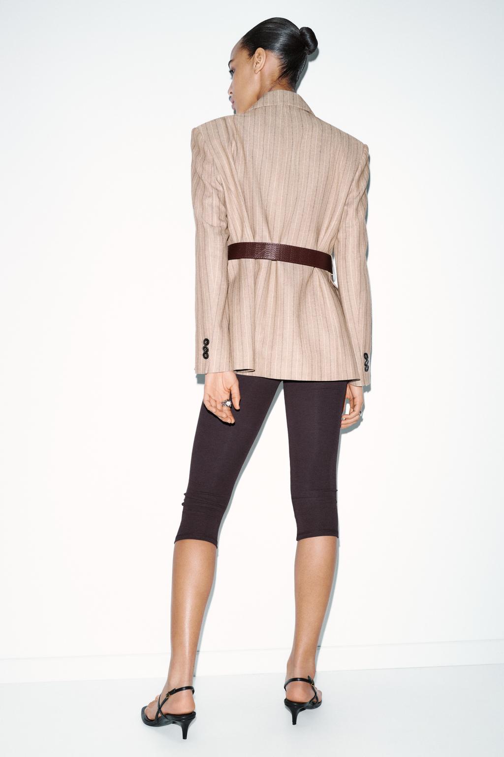 БЛЕЙЗЕР В ЁЛОЧКУ С ПОЯСОМ