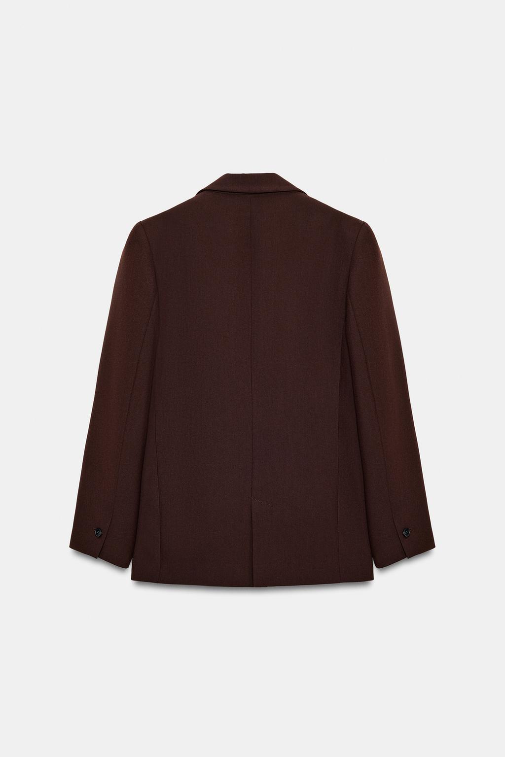 ПРЯМОЙ БЛЕЙЗЕР С ПОДПЛЕЧНИКАМИ