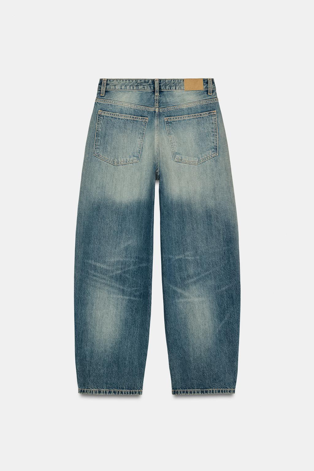 ДЖИНСЫ TRF BAGGY BALLOON СО СРЕДНЕЙ ПОСАДКОЙ