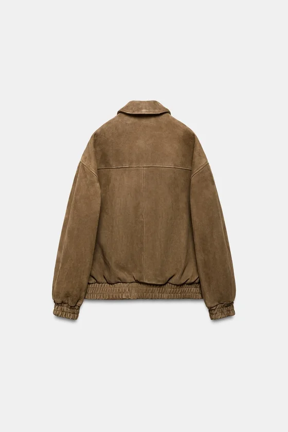 Куртка из замши коллекции zw limited edition