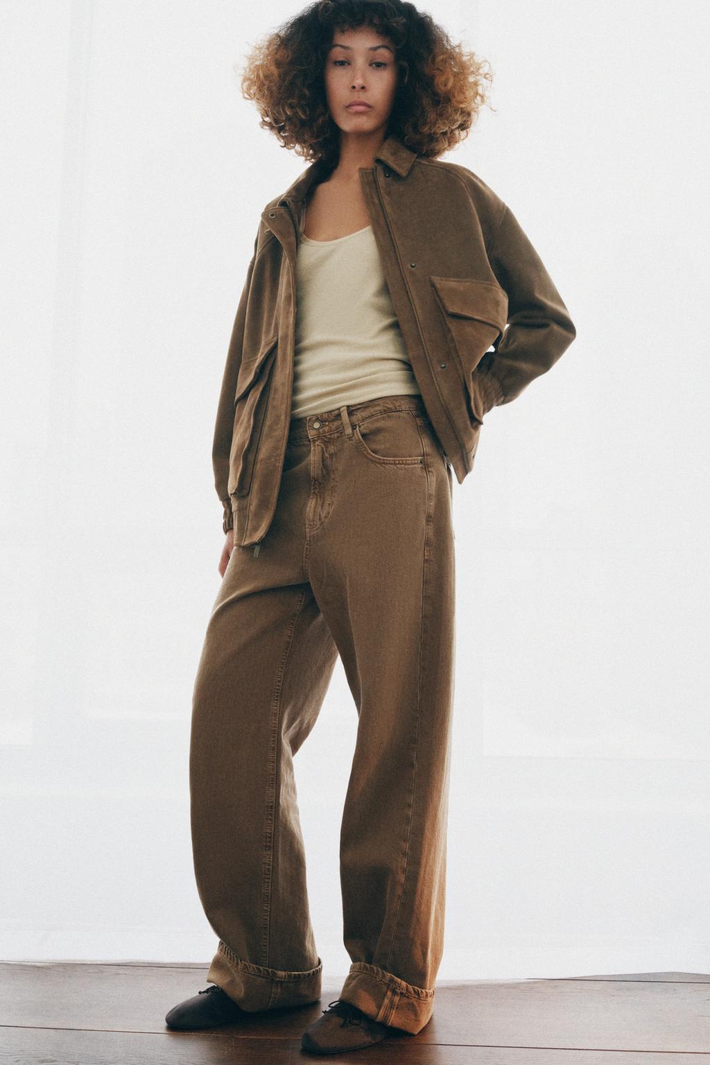 Куртка из замши коллекции zw limited edition