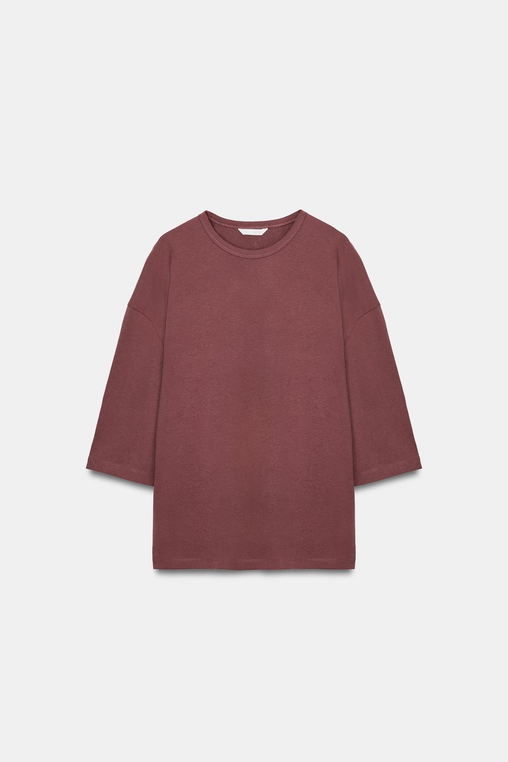 ФУТБОЛКА В СТИЛЕ РУСТИК С КОРОТКИМИ РУКАВАМИ