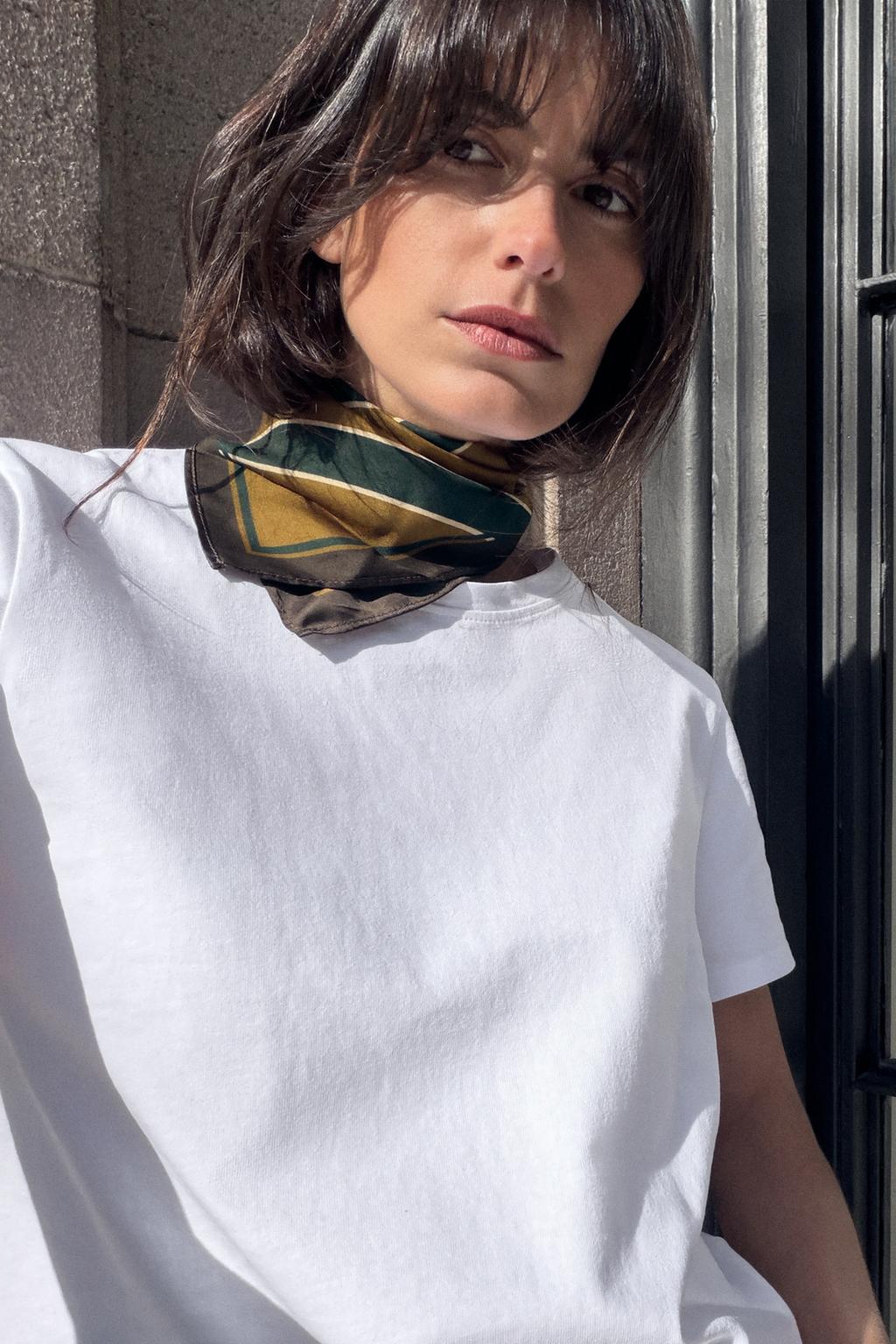 ШАРФ ИЗ 100% ВИСКОЗЫ В ПОЛОСКУ