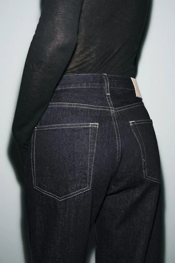 ДЖИНСЫ BAGGY СО СРЕДНЕЙ ПОСАДКОЙ — ZW COLLECTION