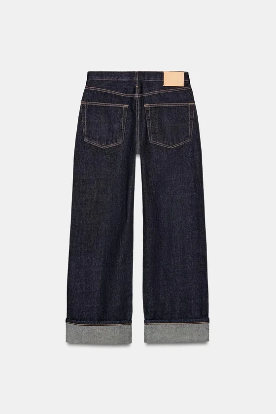 ДЖИНСЫ BAGGY СО СРЕДНЕЙ ПОСАДКОЙ — ZW COLLECTION