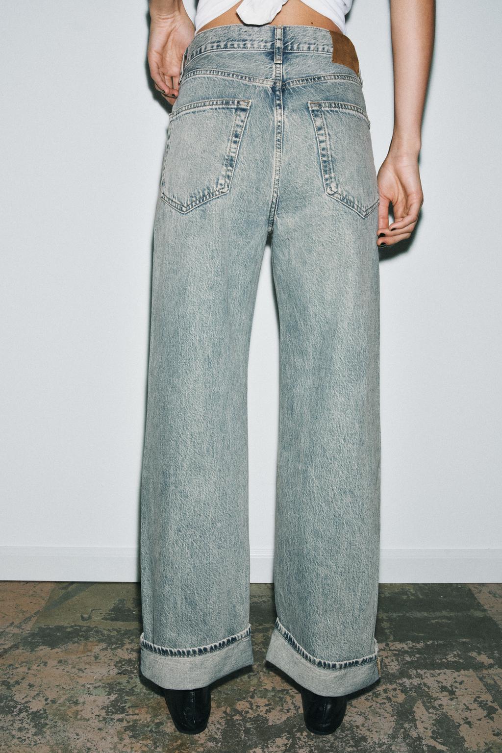 ДЖИНСЫ BAGGY СО СРЕДНЕЙ ПОСАДКОЙ — ZW COLLECTION