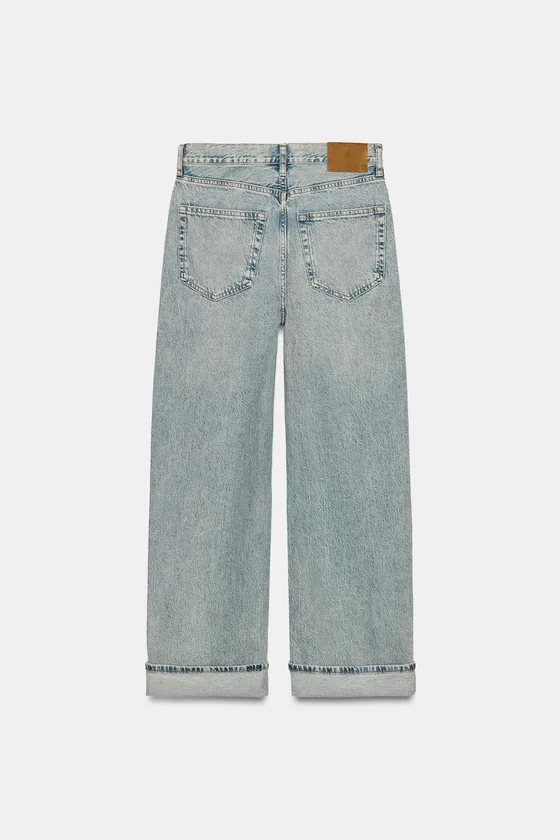 ДЖИНСЫ BAGGY СО СРЕДНЕЙ ПОСАДКОЙ — ZW COLLECTION