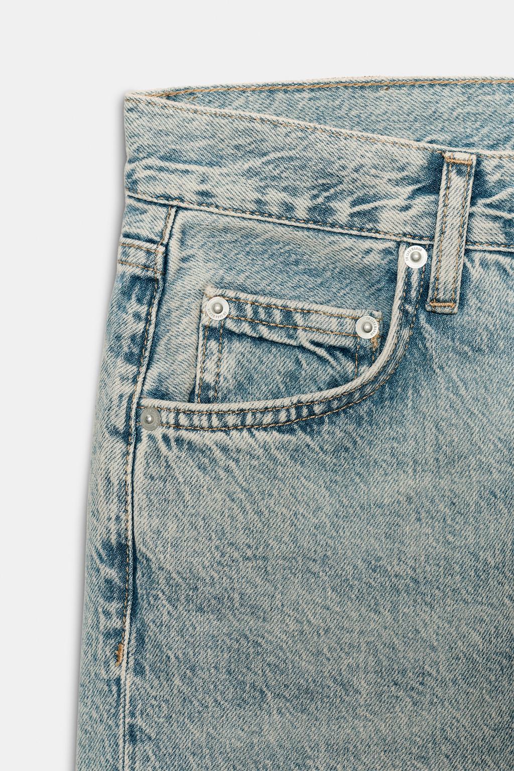 ДЖИНСЫ BAGGY СО СРЕДНЕЙ ПОСАДКОЙ — ZW COLLECTION