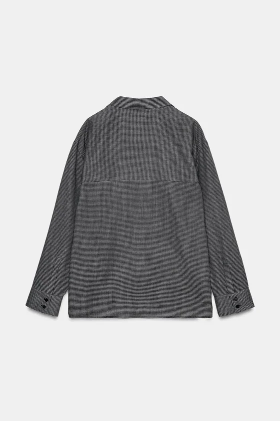 РУБАШКА В КЛЕТКУ ZW COLLECTION