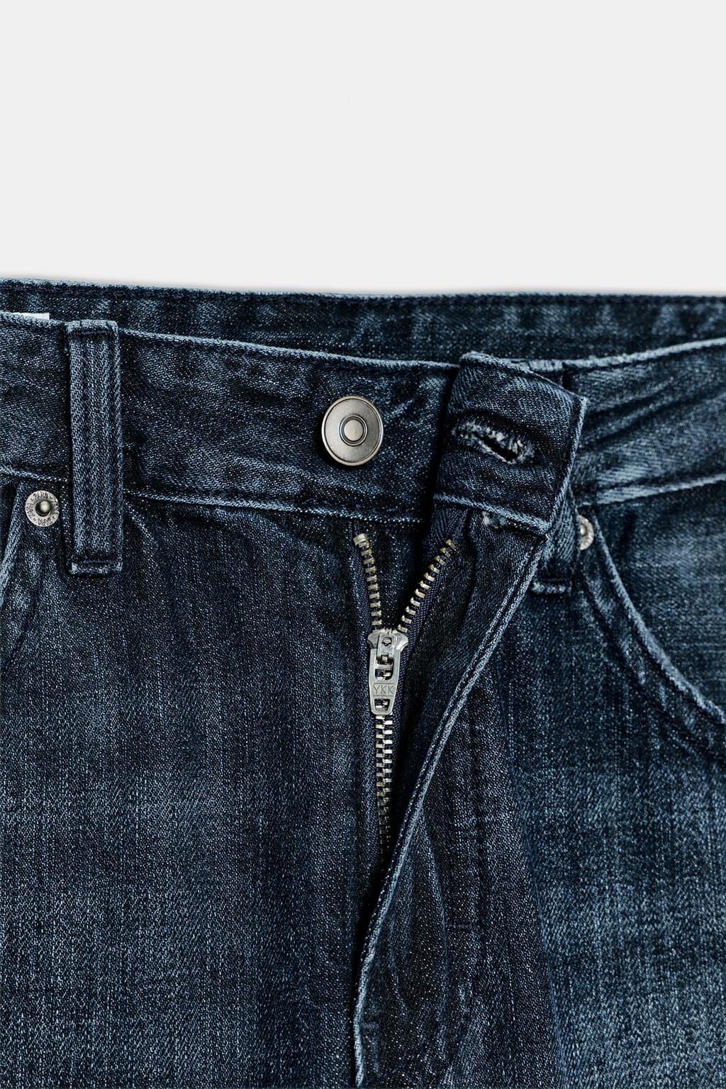 ДЖИНСЫ TRF BALLOON СО СРЕДНЕЙ ПОСАДКОЙ И ШЛЕВКАМИ