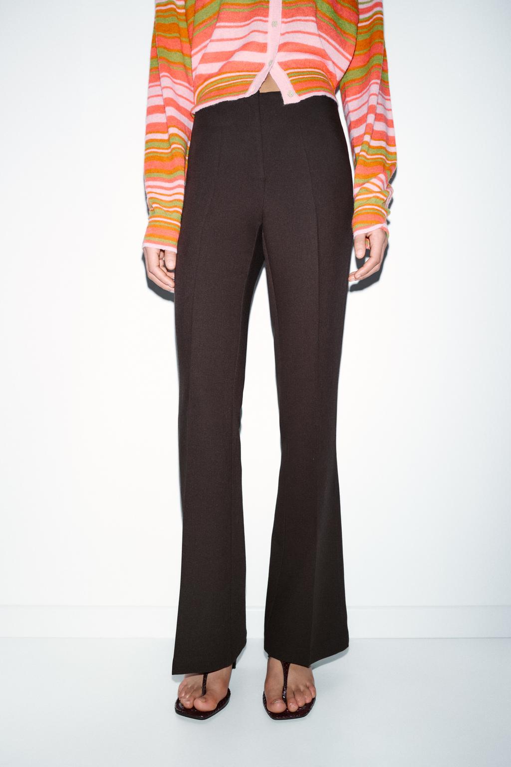 БРЮКИ FLARE С БОКОВЫМИ ШВАМИ