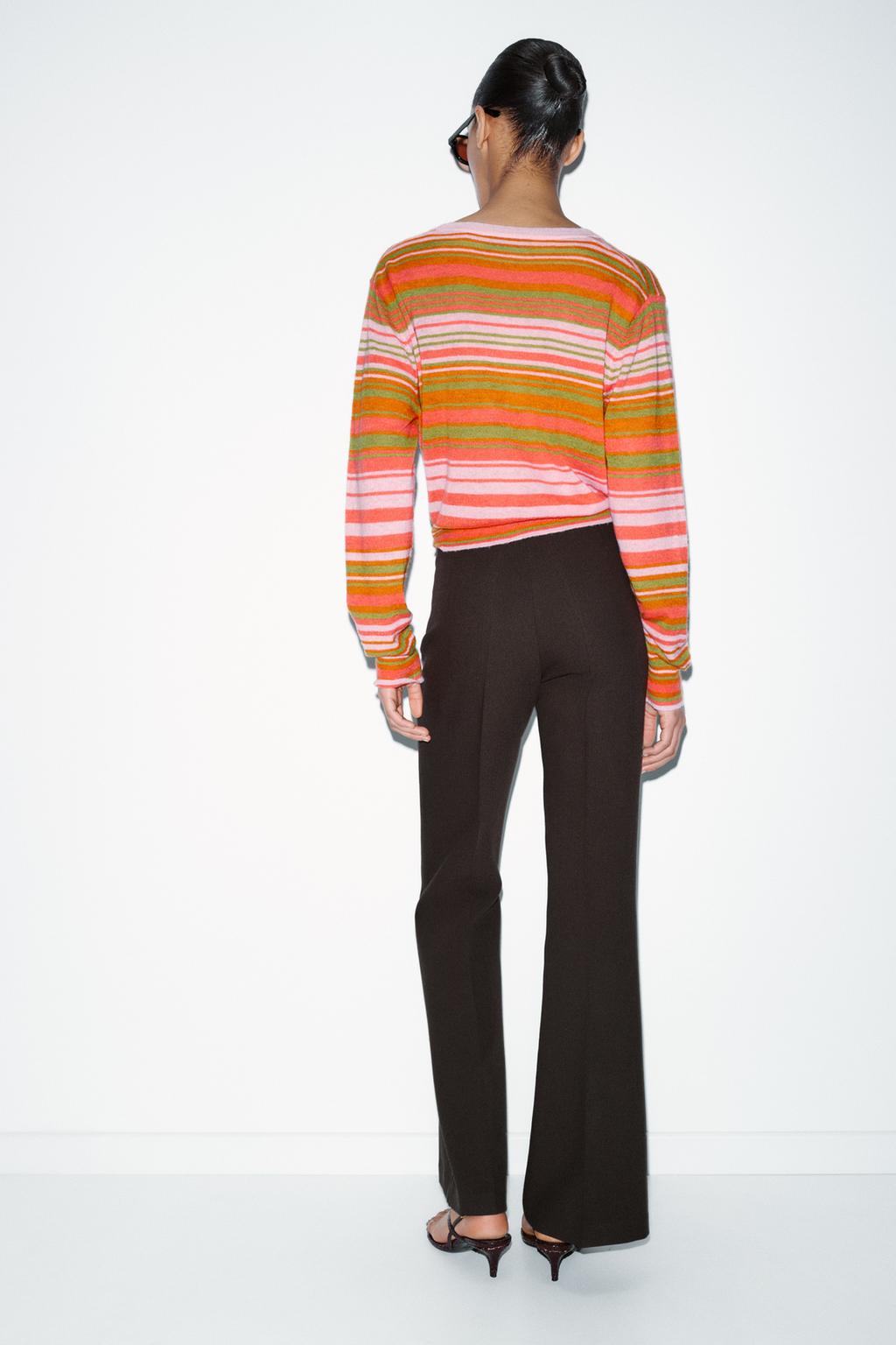 БРЮКИ FLARE С БОКОВЫМИ ШВАМИ