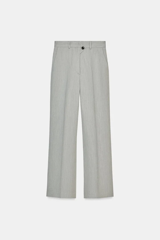 РАСКЛЕШЕННЫЕ БРЮКИ СТРУКТУРНЫЕ ZW COLLECTION