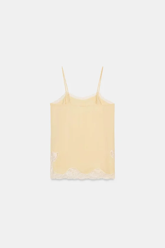 ТОП В БЕЛЬЕВОМ СТИЛЕ С КРУЖЕВОМ — ZW COLLECTION