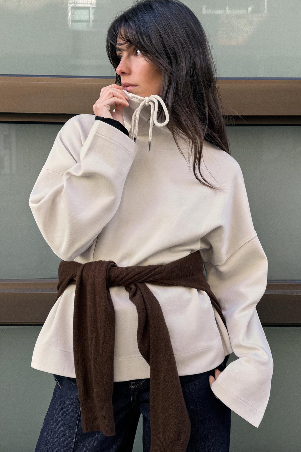 ТОЛСТОВКА ИЗ ИНТЕРЛОКА С ЭФФЕКТОМ ПОТЕРТОСТИ