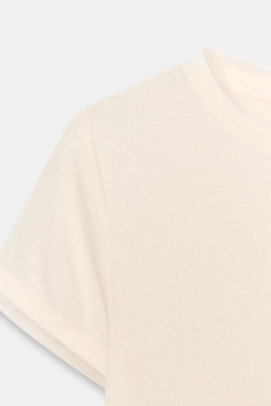 КОМБИНИРОВАННАЯ ФУТБОЛКА ИЗ ТЮЛЯ