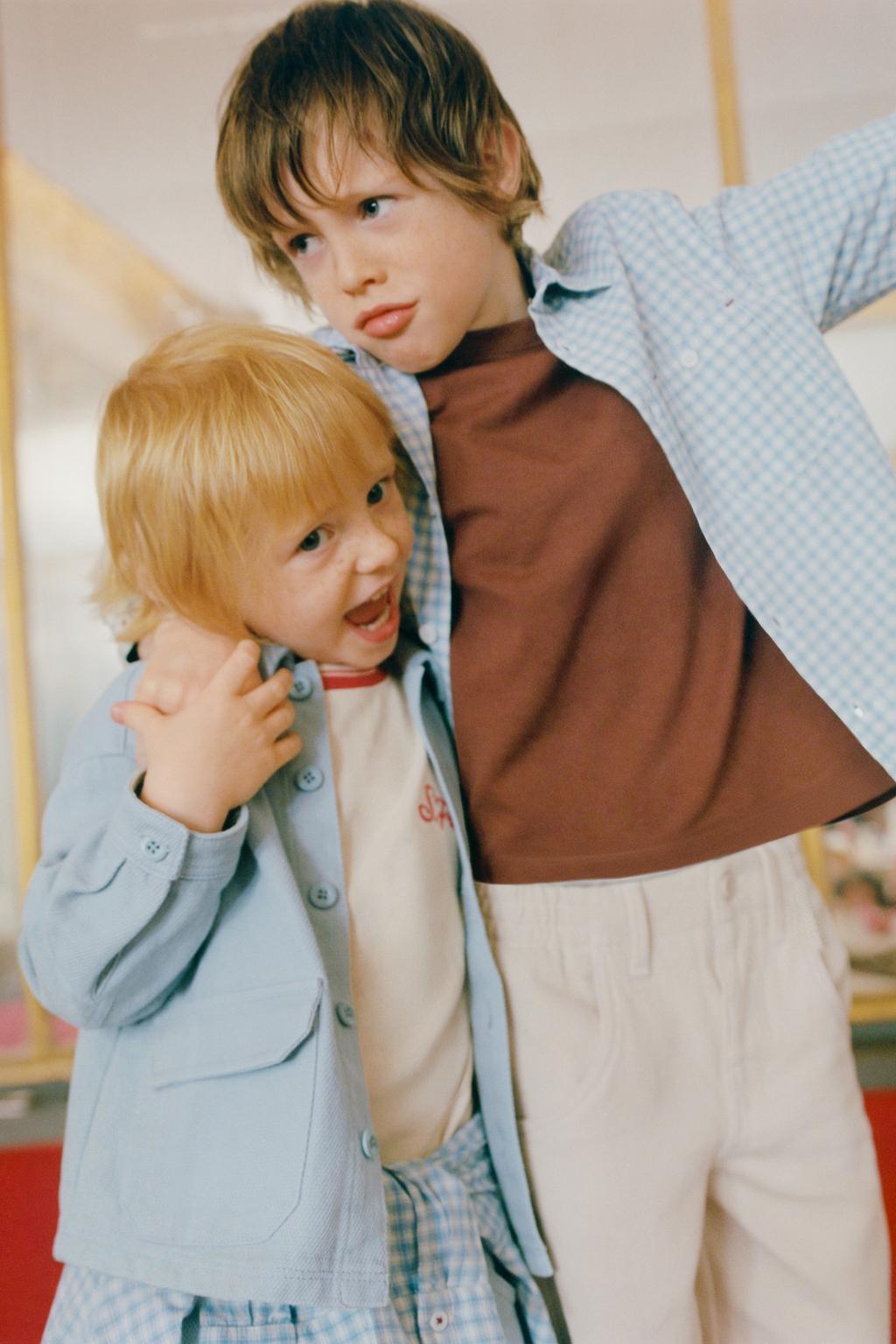 РУБАШКА В КЛЕТКУ С КАРМАНОМ