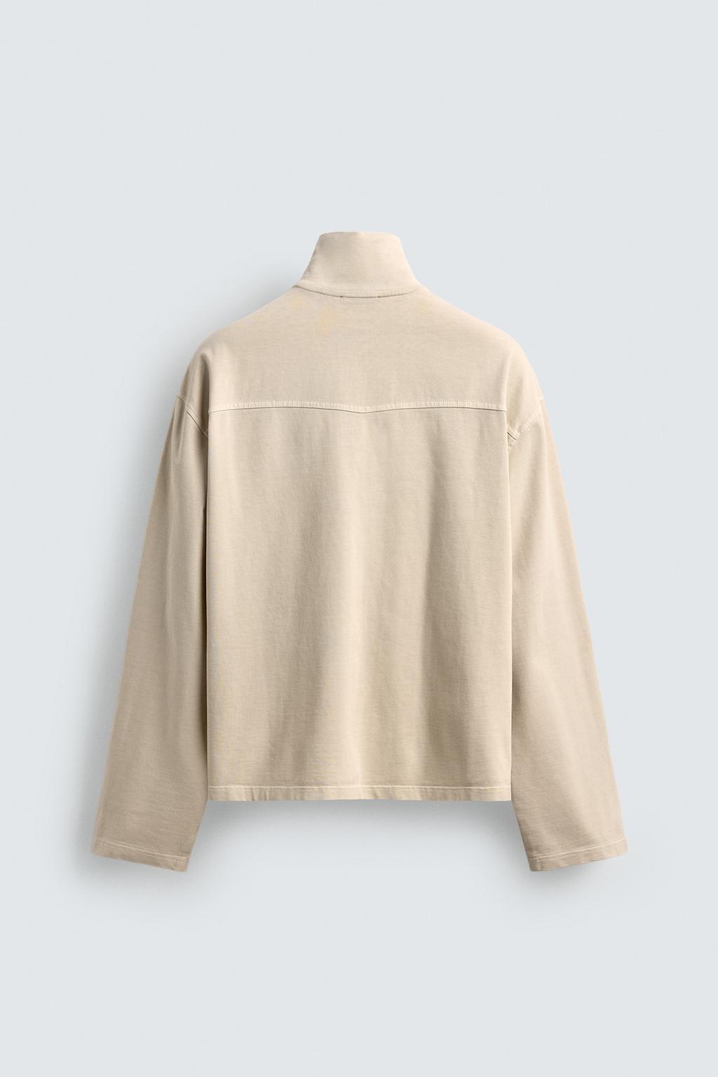 ТОЛСТОВКА С ЭФФЕКТОМ ПОТЕРТОСТИ НА МОЛНИИ