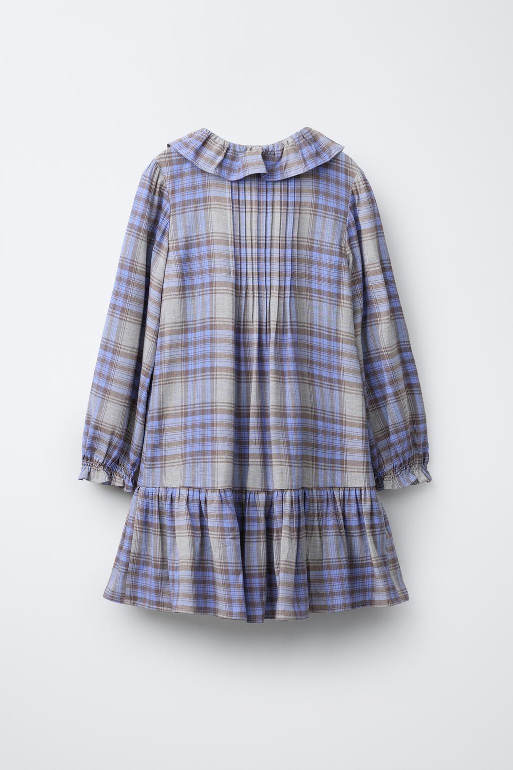 ПЛАТЬЕ В КЛЕТКУ С ЗАЩИПАМИ