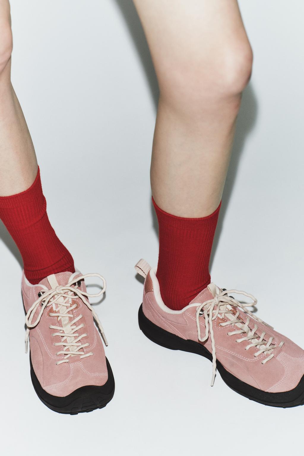 ХЛОПКОВЫЕ НОСКИ В МЕЛКИЙ РУБЧИК