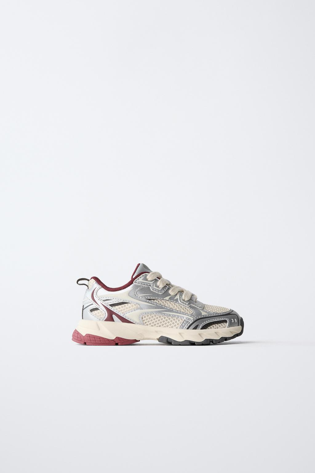 КРОССОВКИ С МЕТАЛЛИЧЕСКИМ ОТТЕНКОМ