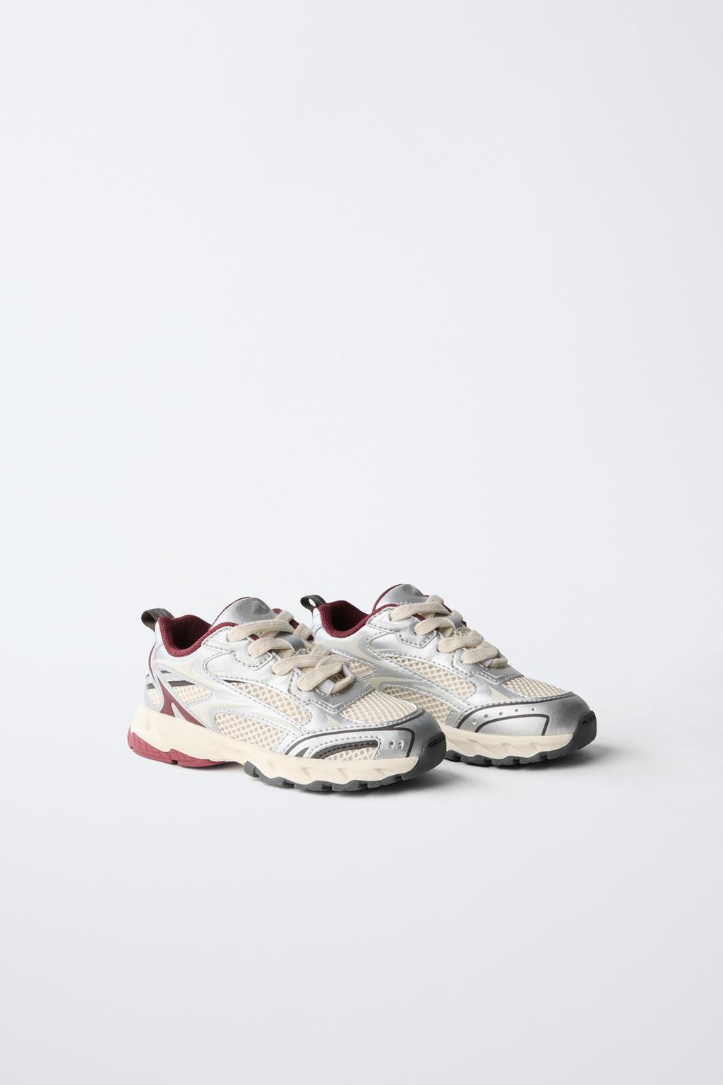 КРОССОВКИ С МЕТАЛЛИЧЕСКИМ ОТТЕНКОМ