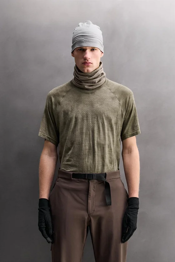 ТЕРМОФУТБОЛКА ИЗ ШЕРСТИ